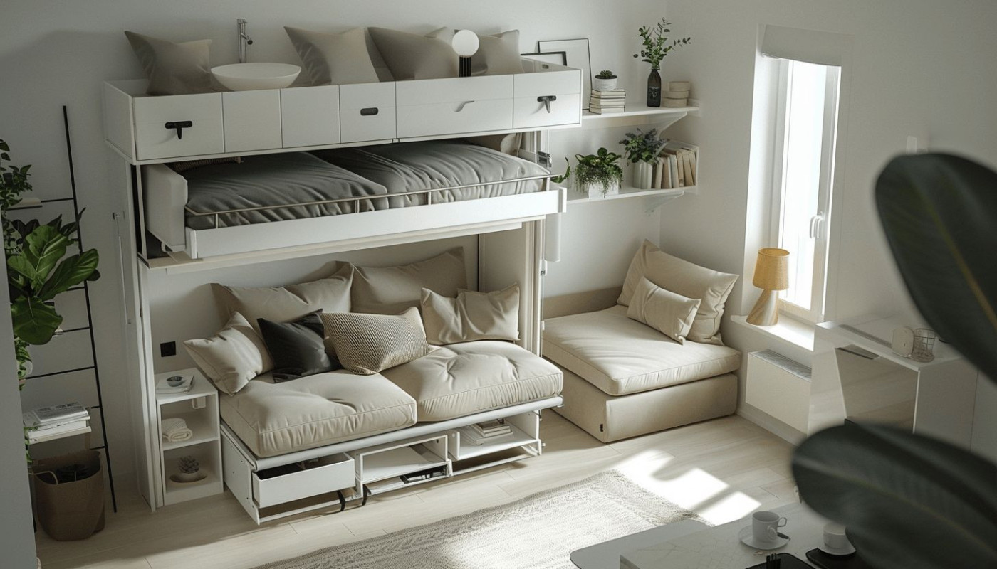 Stratégies pour optimiser l'espace dans les petits appartements